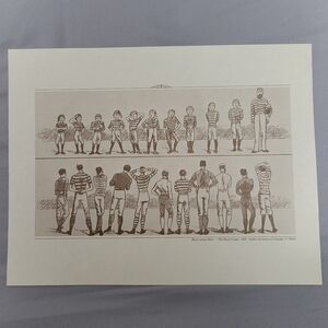 Reprint Of "Boys Vs Mens - The Rival Teams